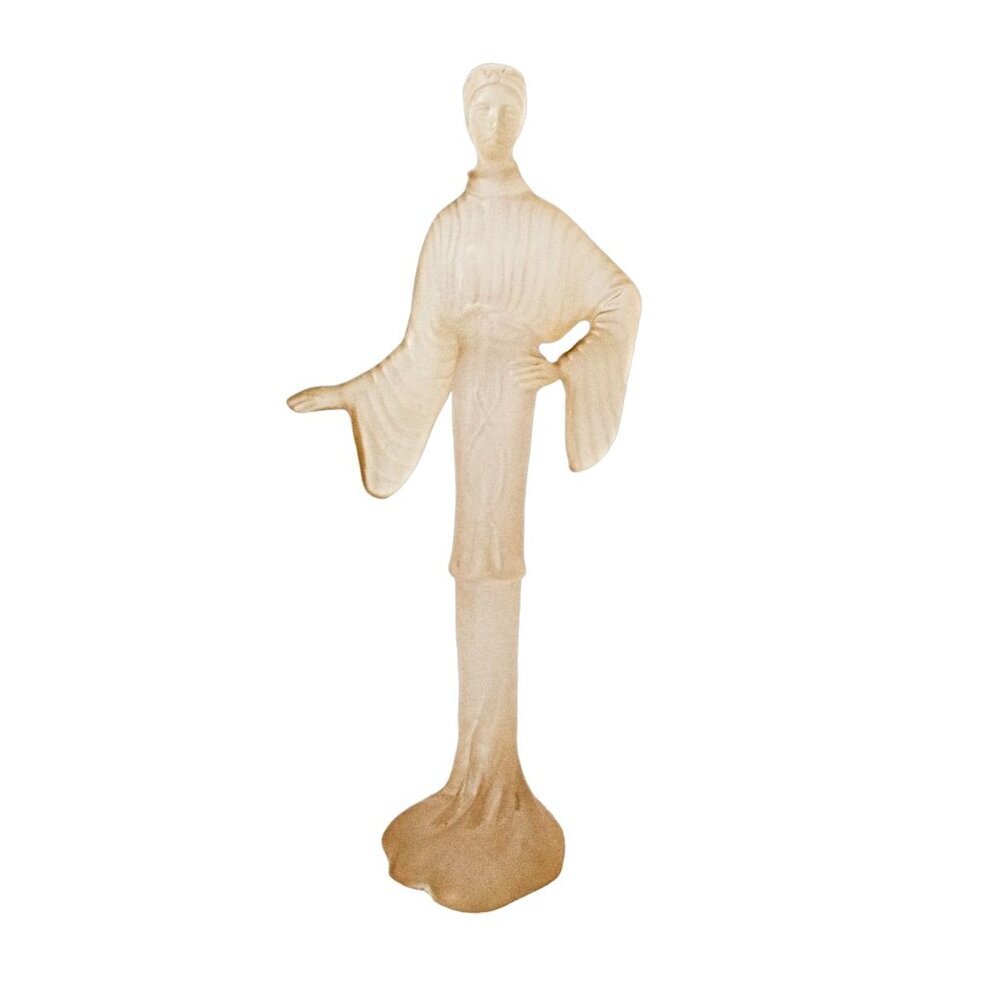 Sculpture AUSTIN PRODUCTIONS Lucite Vintage 19" Tall Female Figurine 1980s